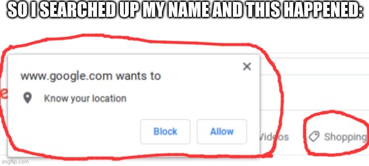 i dunno man, seems like a hostage to me | SO I SEARCHED UP MY NAME AND THIS HAPPENED: | image tagged in blank white template | made w/ Imgflip meme maker