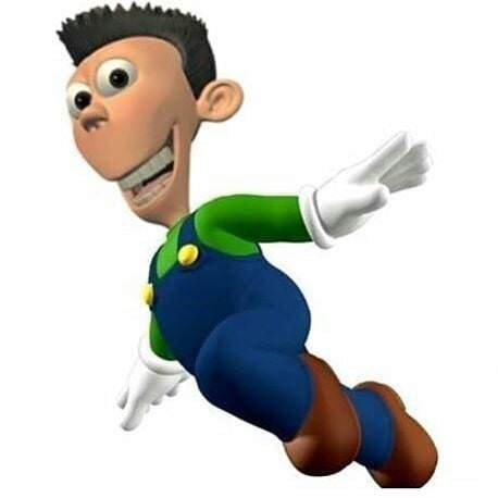 Luigi , but it's that dude from jimmy neutron Blank Meme Template