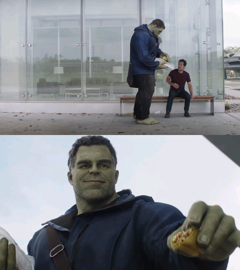 Hulk and Antman Blank Meme Template