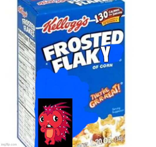 I made a HTF cereal (is it cursed?) | Y | made w/ Imgflip meme maker