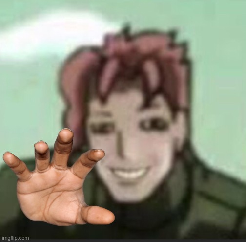 Kakyoin vibe check Blank Meme Template