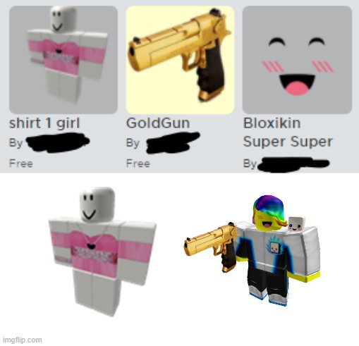I Got The Perfect Decal Place On Roblox Imgflip - decal gun roblox