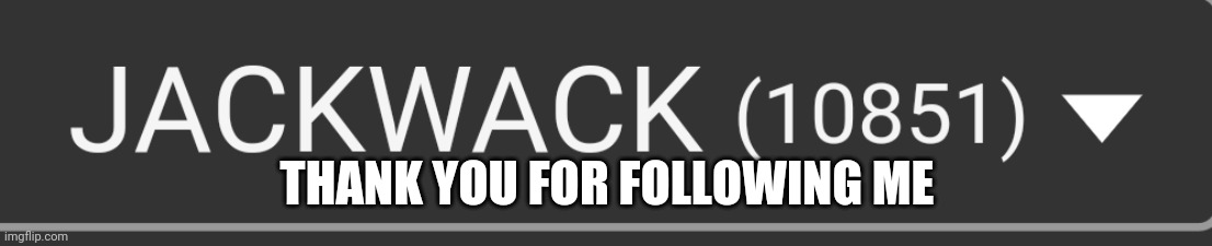 Thank You For My Followers | THANK YOU FOR FOLLOWING ME | image tagged in 10k | made w/ Imgflip meme maker