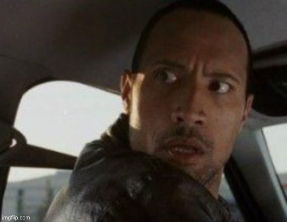 the rock driving [ d-_-b TEMPLATE ] Meme Generator - Imgflip