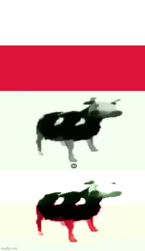 polish + cow = polish cow | = | image tagged in math | made w/ Imgflip meme maker
