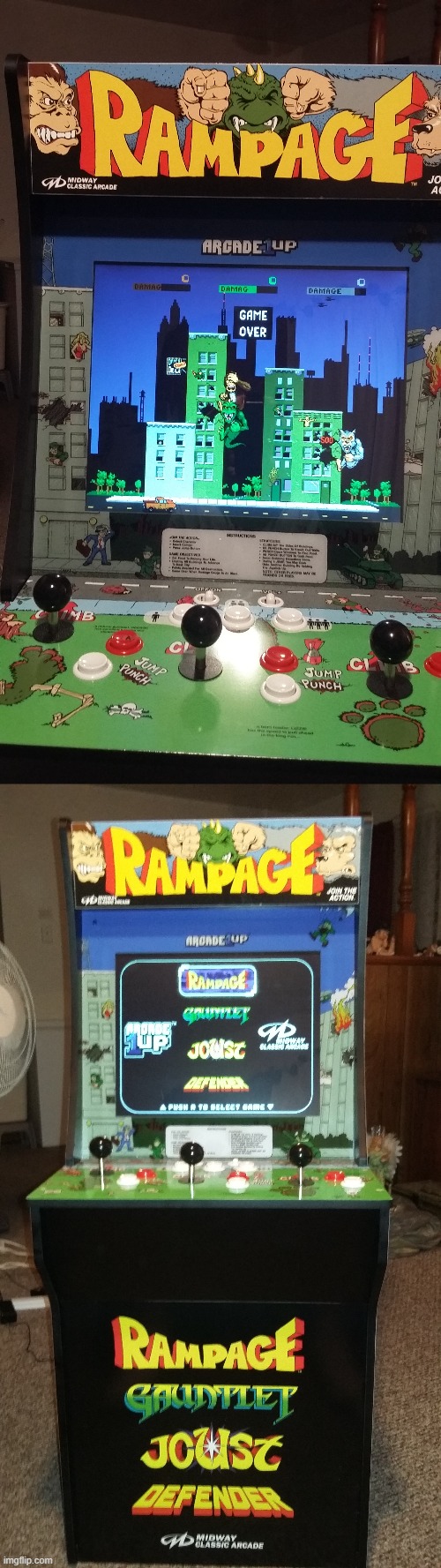 Yes, I broke down and bought the Rampage game from Walmart...4 great Classics in 1... | image tagged in rampage,video games | made w/ Imgflip meme maker