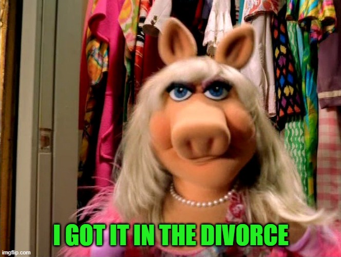I GOT IT IN THE DIVORCE | made w/ Imgflip meme maker