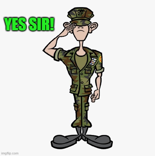 YES SIR! | made w/ Imgflip meme maker