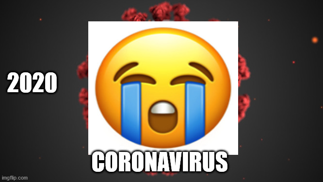 coronavirus saying bye to 2020 | 2020; CORONAVIRUS | image tagged in corona virus,2020 | made w/ Imgflip meme maker