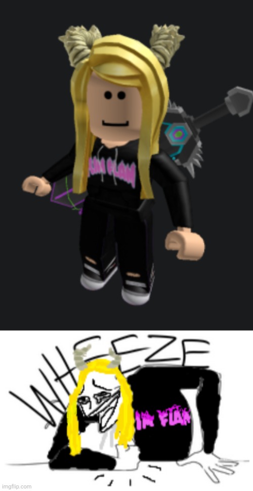 I made my own wheeze template | image tagged in lojnikolal wheeze | made w/ Imgflip meme maker