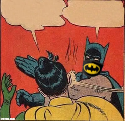 High Quality Covid Batman Blank Meme Template