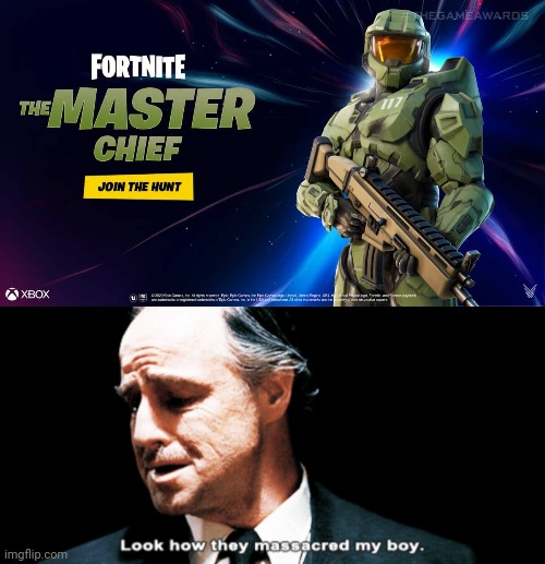 I can't believe they've actually done this to master chief | image tagged in look how they massacred my boy | made w/ Imgflip meme maker
