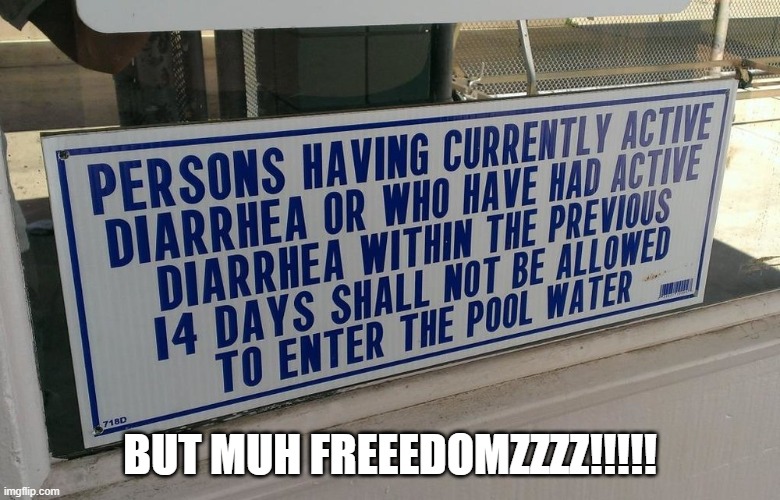 Muh Freedomzzzz | BUT MUH FREEEDOMZZZZ!!!!! | image tagged in covid-19,pandemic,donald trump,mask | made w/ Imgflip meme maker