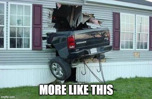funny car crash | MORE LIKE THIS | image tagged in funny car crash | made w/ Imgflip meme maker