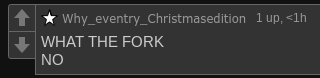 What the fork Blank Meme Template