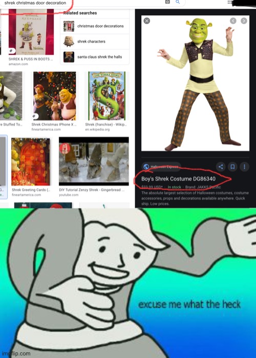 Wait... what!? | image tagged in excuse me what the heck,shrek | made w/ Imgflip meme maker
