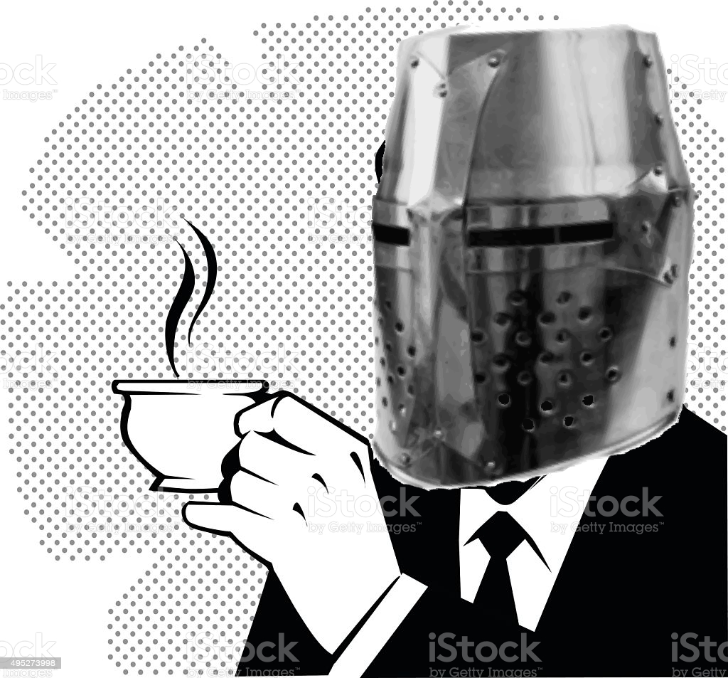 High Quality Coffee Crusader Blank Meme Template