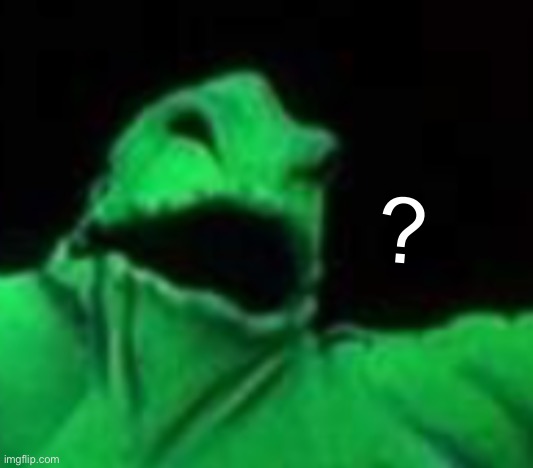 Confused Oogie Boogie | ? | image tagged in confused oogie boogie | made w/ Imgflip meme maker