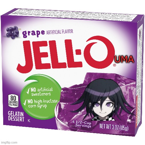 Jellouma part 2 | UMA | image tagged in danganronpa | made w/ Imgflip meme maker