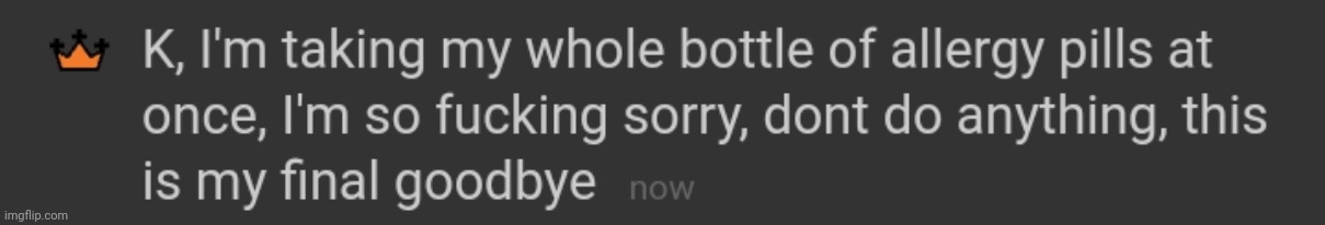 Welp, I guess this is it. End of the line, might be Mookie's last message | image tagged in tag | made w/ Imgflip meme maker