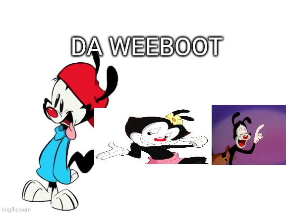 Blank White Template | DA WEEBOOT | image tagged in blank white template | made w/ Imgflip meme maker