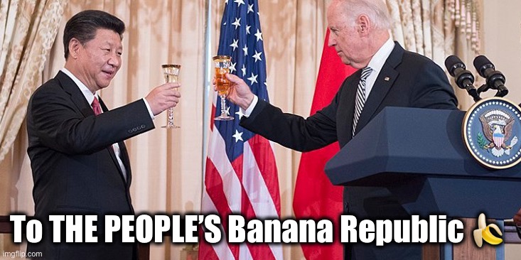 To THE PEOPLE’S Banana Republic ? | made w/ Imgflip meme maker