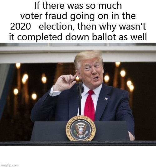 Trump Mass Fraud Voting Disinformation | image tagged in trump mass fraud voting disinformation | made w/ Imgflip meme maker