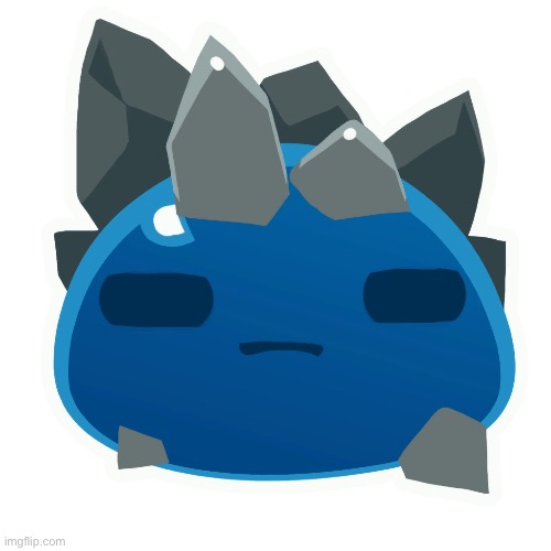 Rock slime | image tagged in rock slime | made w/ Imgflip meme maker
