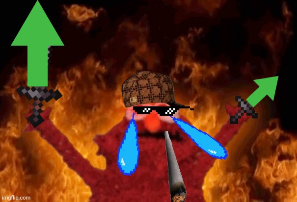 Elmo fire | image tagged in elmo fire | made w/ Imgflip meme maker