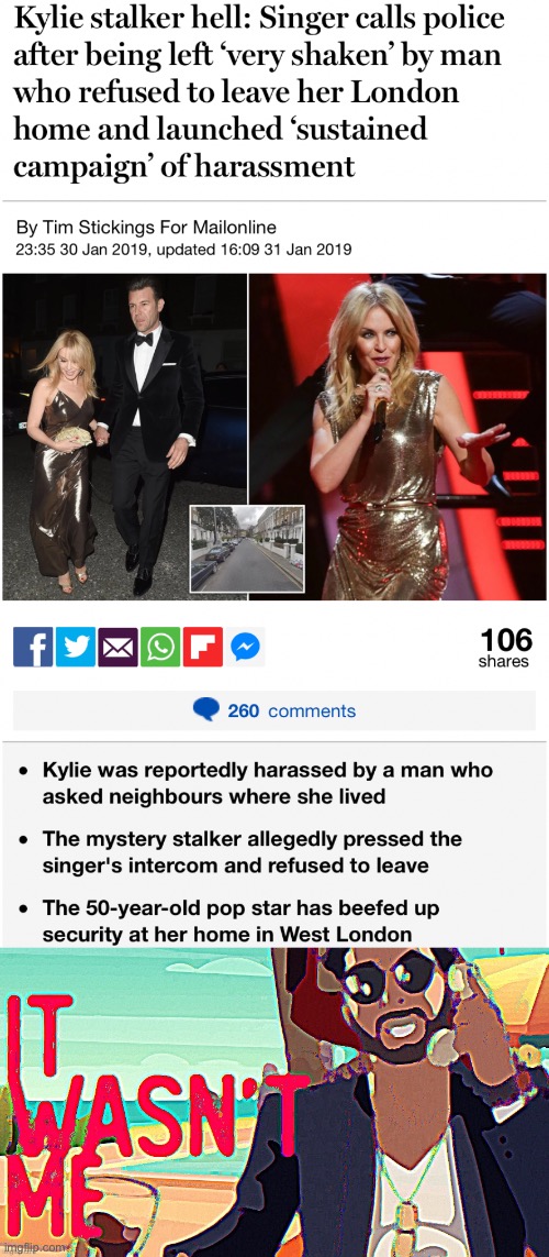 Yeah this wasn’t me | image tagged in kylie stalker,shaggy it wasn t me median filter sharpen | made w/ Imgflip meme maker