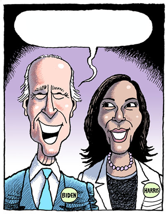 Biden Harris Blank Cartoon Blank Meme Template