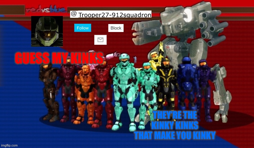 T27 announcement | GUESS MY KINKS; THEY’RE THE KINKY KINKS THAT MAKE YOU KINKY | image tagged in t27 announcement | made w/ Imgflip meme maker