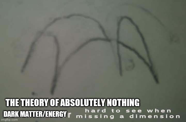 High Quality Dark Matter/Energy Blank Meme Template