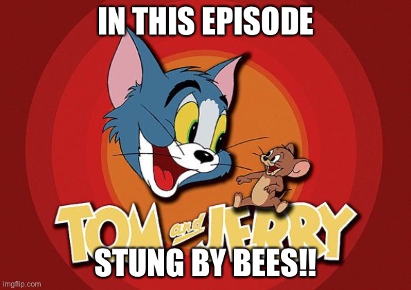 Yeah! | IN THIS EPISODE; STUNG BY BEES!! | image tagged in birds and bees | made w/ Imgflip meme maker