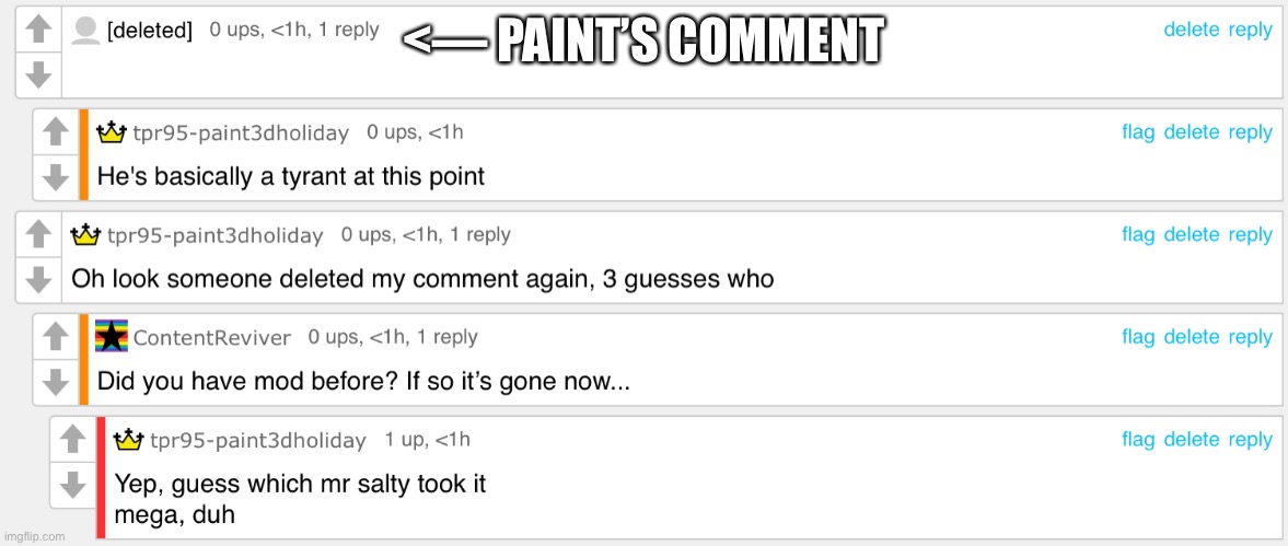 <— PAINT’S COMMENT | made w/ Imgflip meme maker