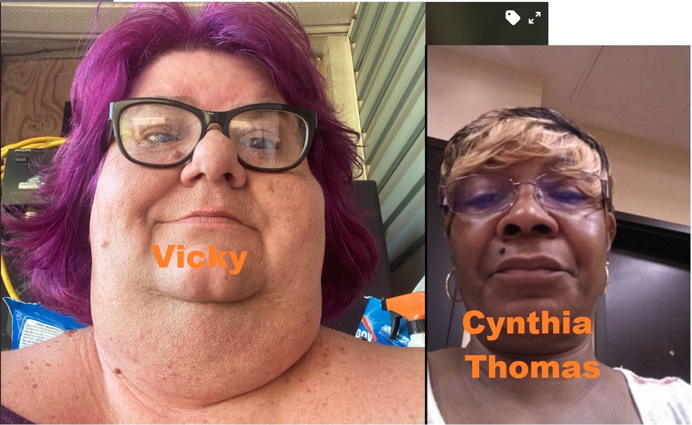 Vicky vs Cynthia Thomas Blank Meme Template