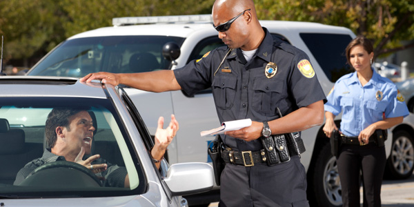 driver arguing with cop Blank Meme Template