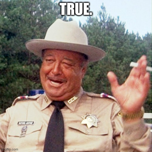 buford t justice | TRUE. | image tagged in buford t justice | made w/ Imgflip meme maker