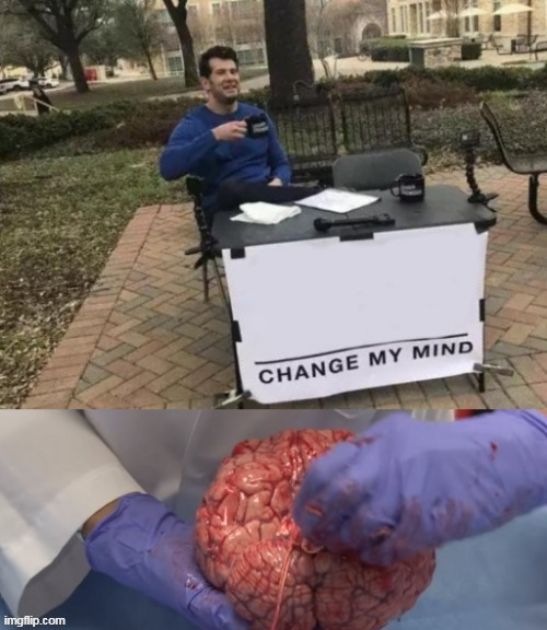 Change my Mind, 2.0 Blank Meme Template