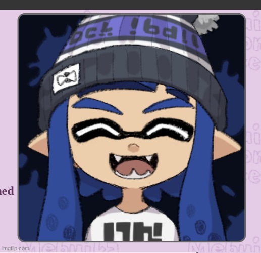 Bobble Hat! | image tagged in splatoon | made w/ Imgflip meme maker