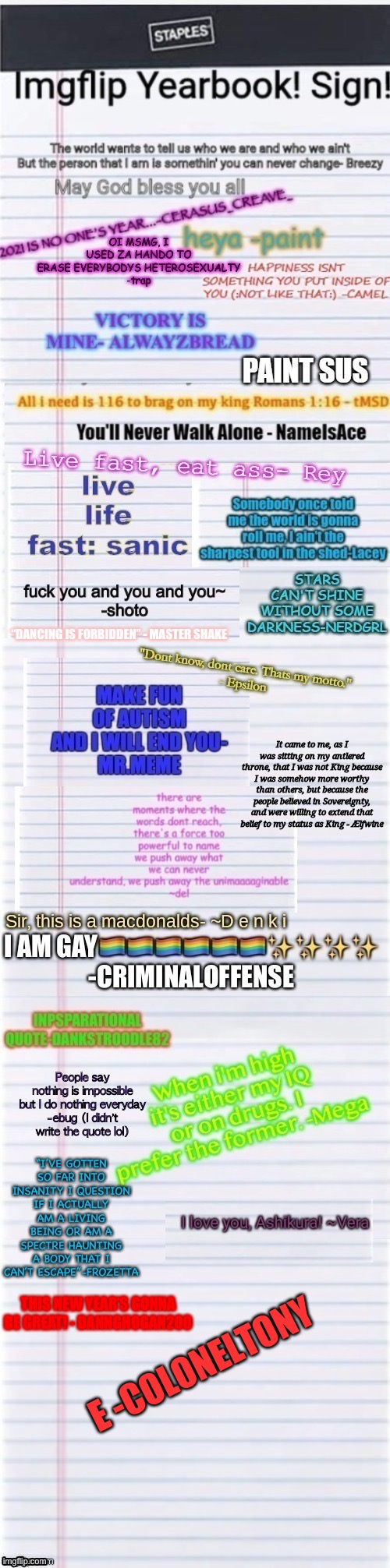 “DANCING IS FORBIDDEN” - MASTER SHAKE; THIS NEW YEAR’S GONNA BE GREAT! - DANNGHOGAN200 | made w/ Imgflip meme maker