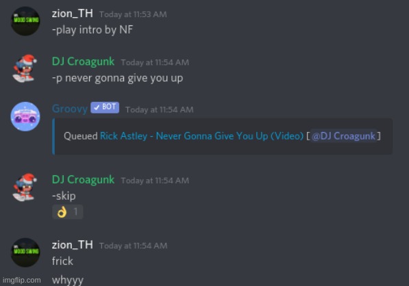 i got rik roled | made w/ Imgflip meme maker