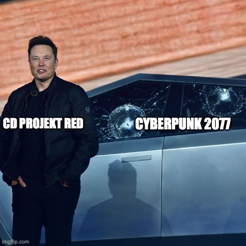 cypertr... cyperpunk | CYBERPUNK 2077; CD PROJEKT RED | image tagged in funny | made w/ Imgflip meme maker