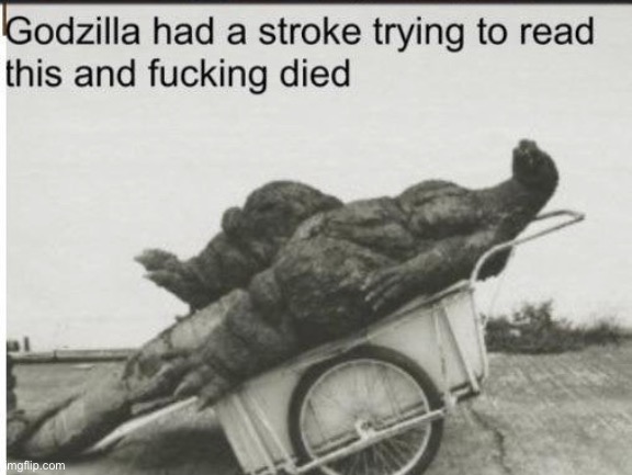 just a plain image template | image tagged in godzilla | made w/ Imgflip meme maker