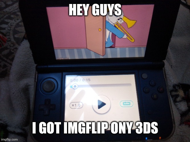 Imgflip on 3ds | image tagged in 3ds | made w/ Imgflip meme maker