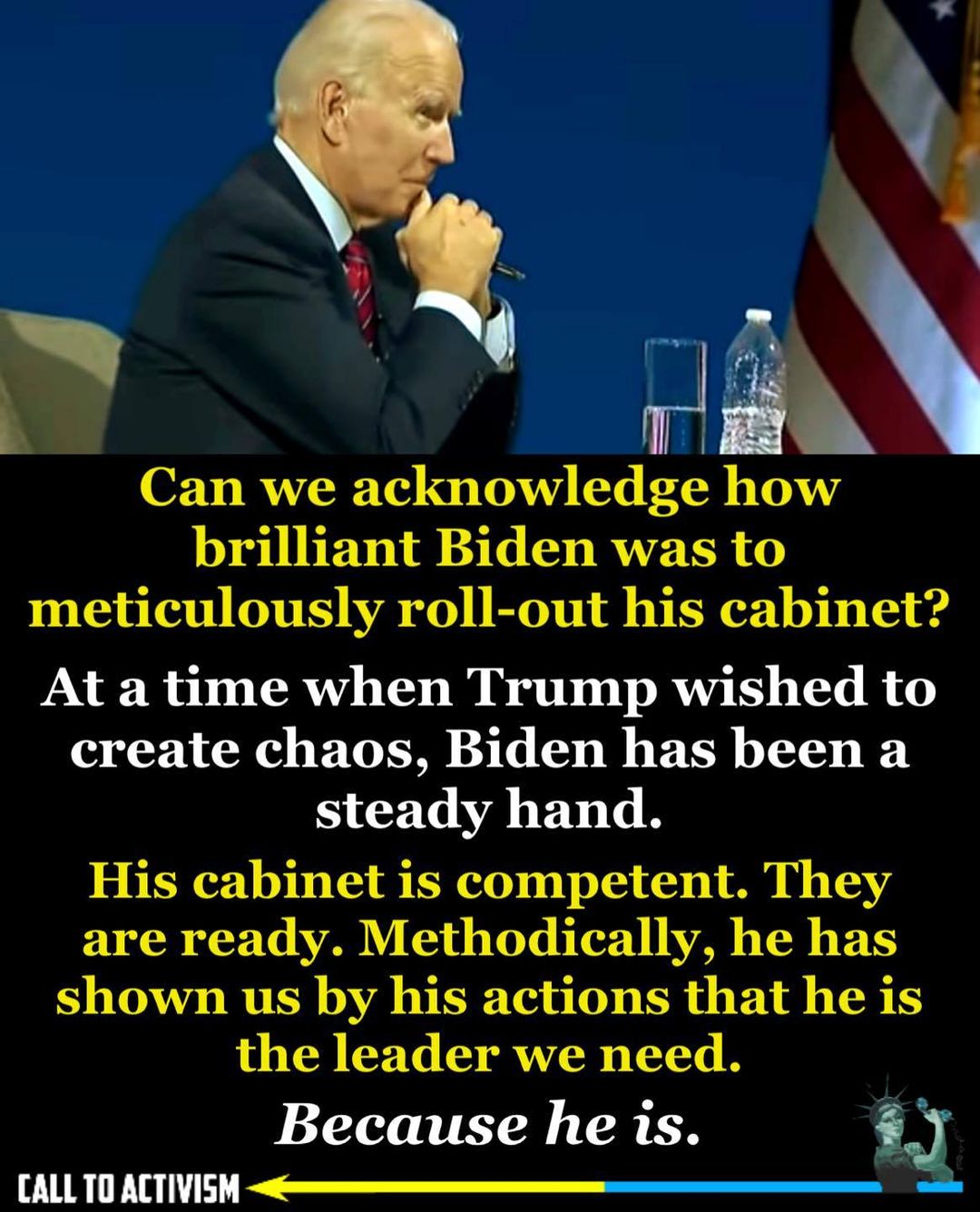 Biden cabinet Blank Meme Template