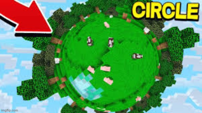 Cursed minecraft | image tagged in memes,minecraft,minecraft circle | made w/ Imgflip meme maker