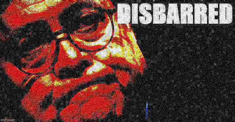 William Barr disbarred deep-fried 2 Blank Meme Template