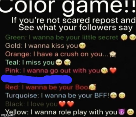 i blocked one out cause..... (18+) | image tagged in blank white template | made w/ Imgflip meme maker