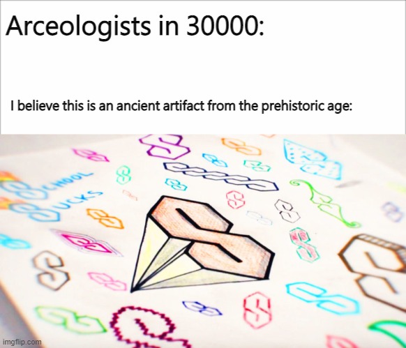 if this gets more than 1000 upvotes im posting it on reddit | Arceologists in 30000:; I believe this is an ancient artifact from the prehistoric age: | image tagged in memes | made w/ Imgflip meme maker